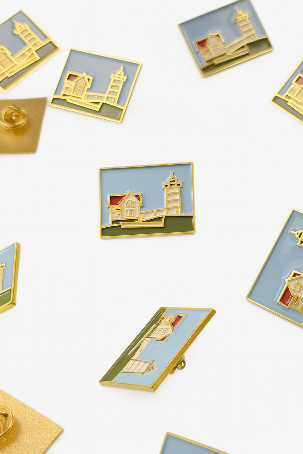 Nubble Lighthouse Enamel Pin