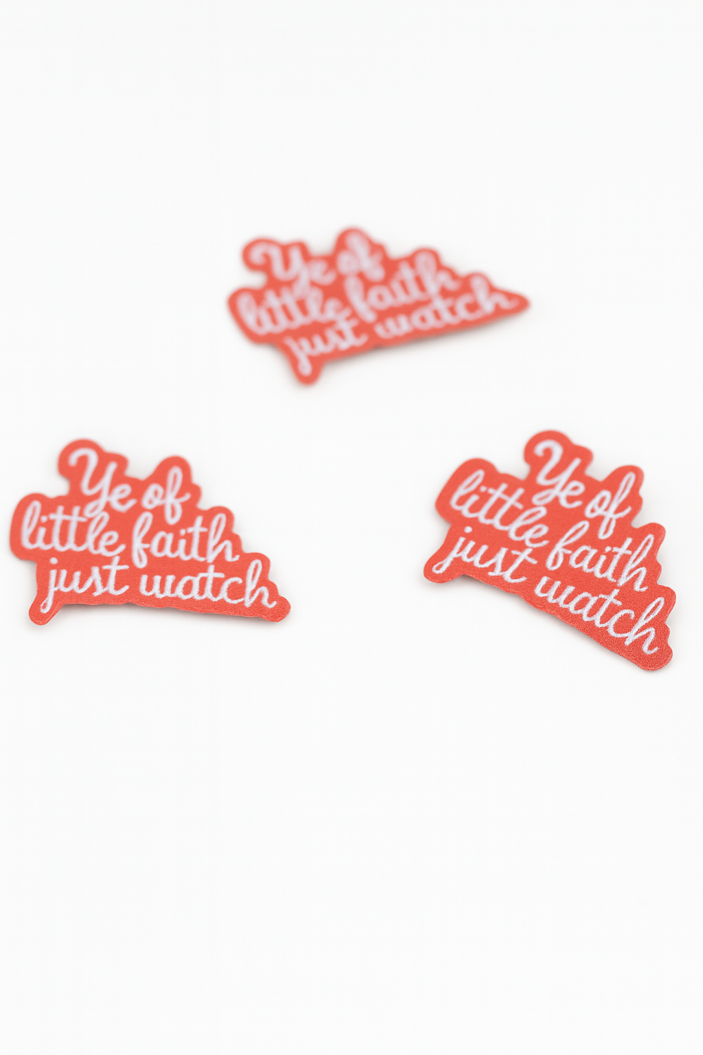 Just Watch Felt + Embroidery Patch