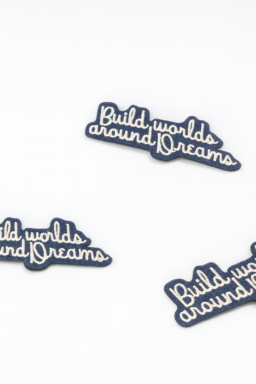Build Worlds Felt + Embroidered Patch