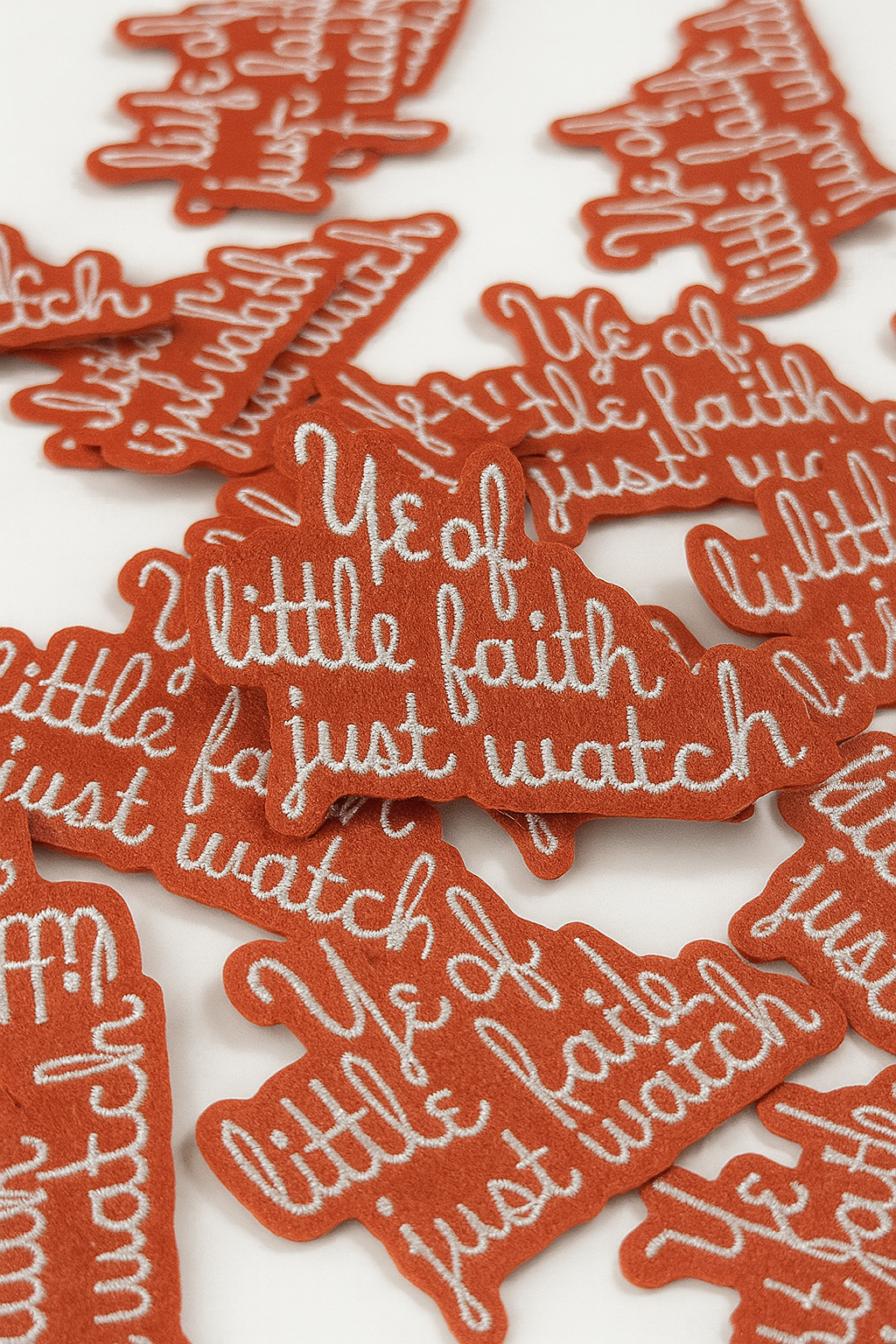 Just Watch Felt + Embroidery Patch