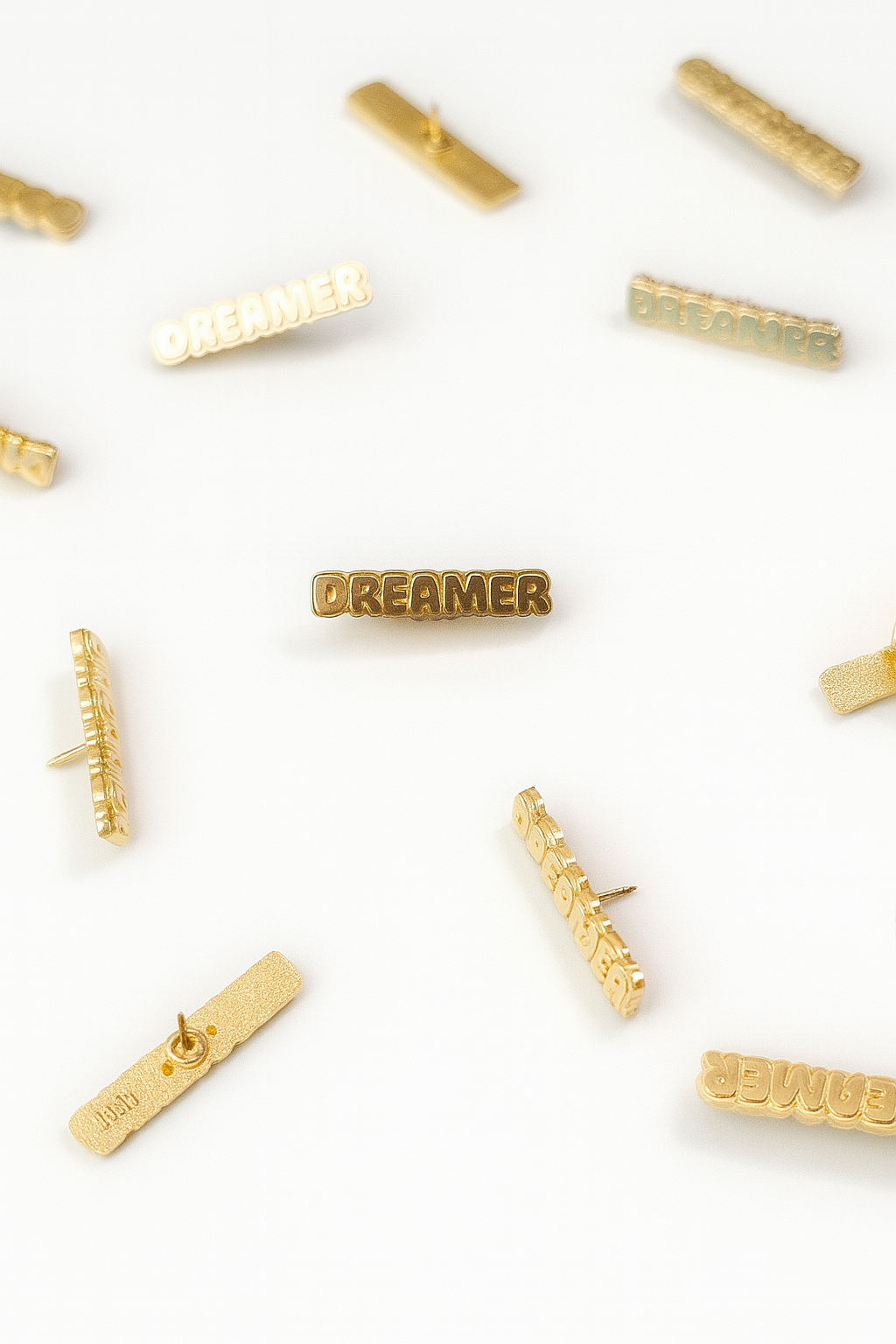 Dreamer Diecast Enamel Pin