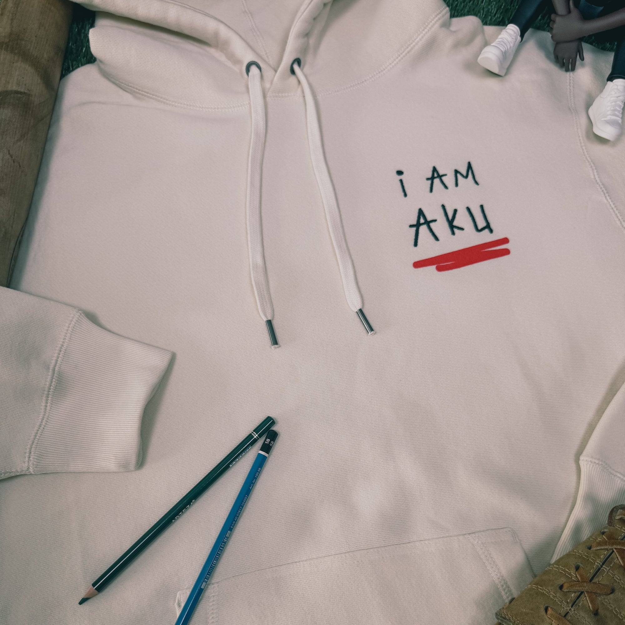 I Am Aku Heavy Hoodie