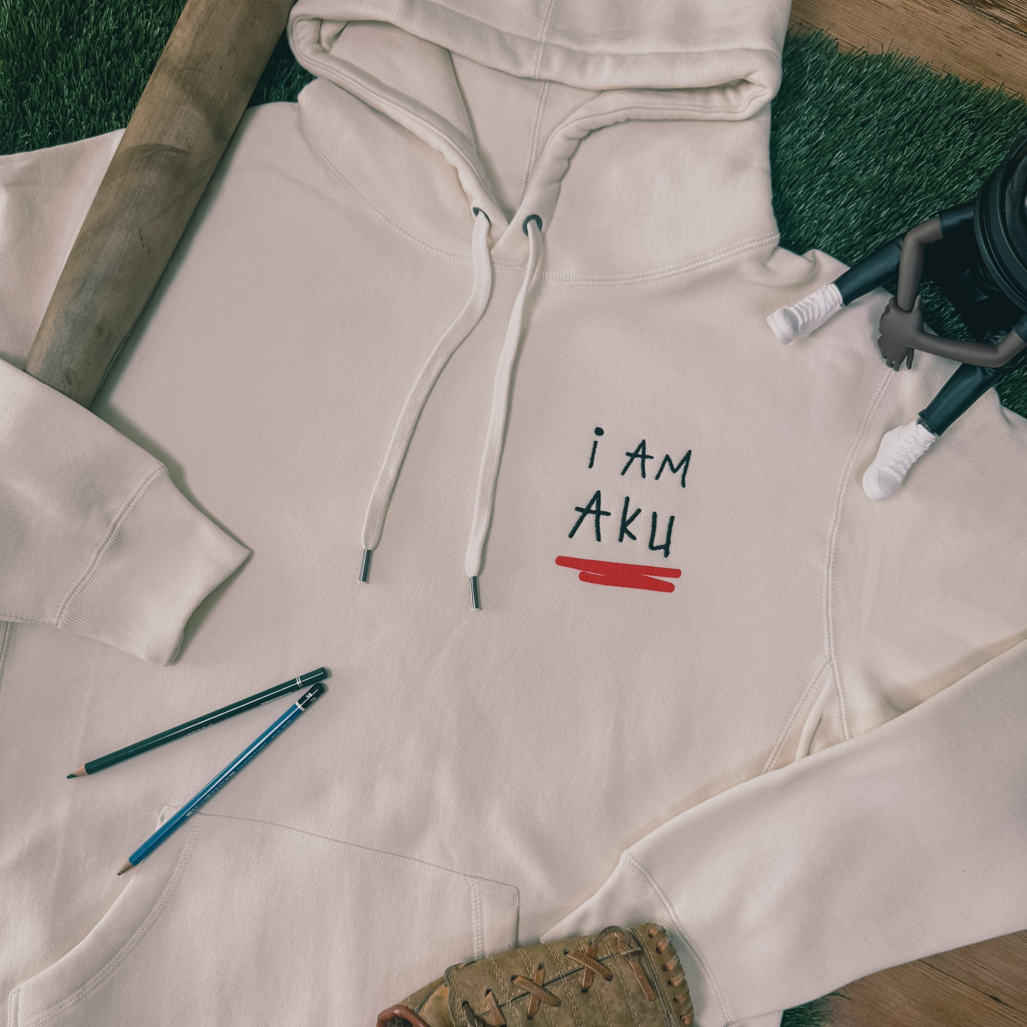 I Am Aku Heavy Hoodie